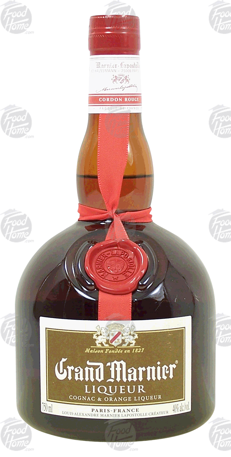 Grand Marnier Cordon Rouge liqueur, cognac & orange liqueur, 40% alc. by vol. Full-Size Picture